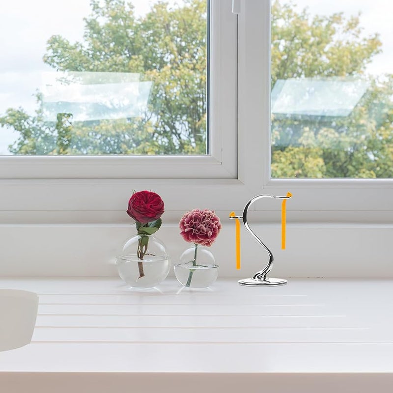 Stainless Steel Safety Razor And Brush Stand With Fast Dry Design For Home And Travel - Image 3